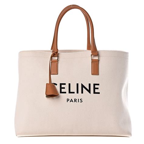 celine striped textile tote bag|where to buy Celine bags.